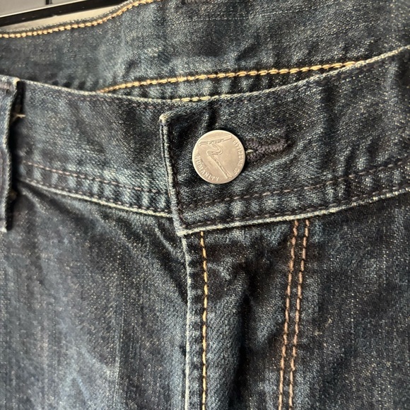 Citizens of Humanity Ingrid #002 Low Waist Flare Jeans Dark Denim Wash Y2K - Picture 5 of 16